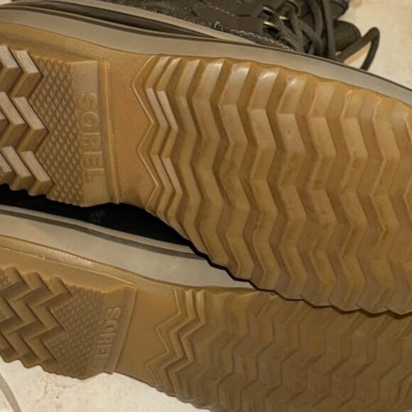 SOREL 1964 Pac Nylon Winter Boots – Men’s 10.5 – Major/Black – Like New - Picture 3 of 5